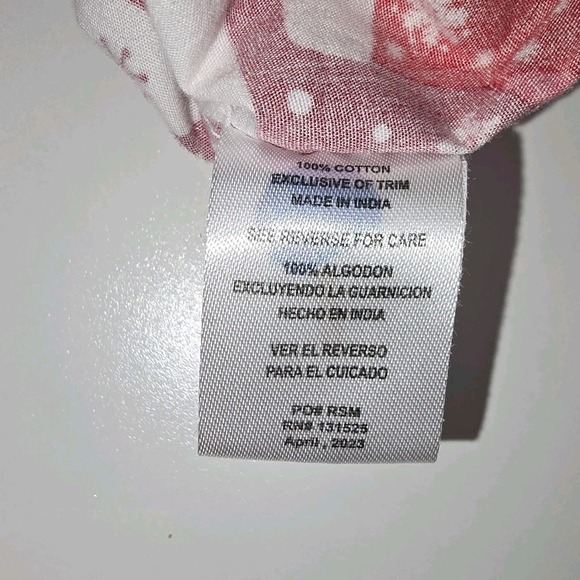 Rugby University Christmas Button-Up Shirt Men's Large – Red & White Holiday... - Picture 7 of 9